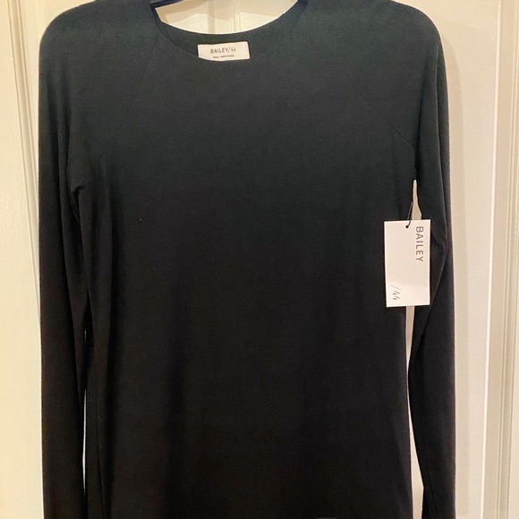 Bailey 44 Sedgwick dress - leather skirt trim. - Picture 4 of 7